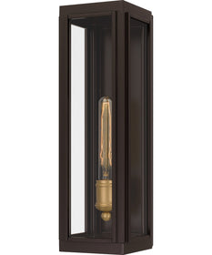 Avon Large 1-light Outdoor Wall Light  Coastal Armour Aluminum Western Bronze