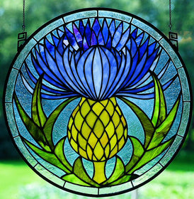 17"H Thistle Window