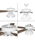 AirPro 52 in. 5-Blade Transitional Ceiling Fan with Light White