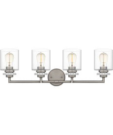 Jaspar Extra Large 4-light Bath Light Antique Nickel