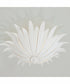 Eden 3-Light Semi-Flush Textured White