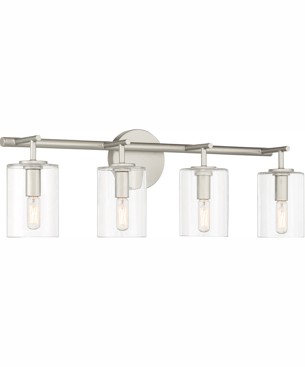 Hailie 4-Light Vanity Satin Nickel