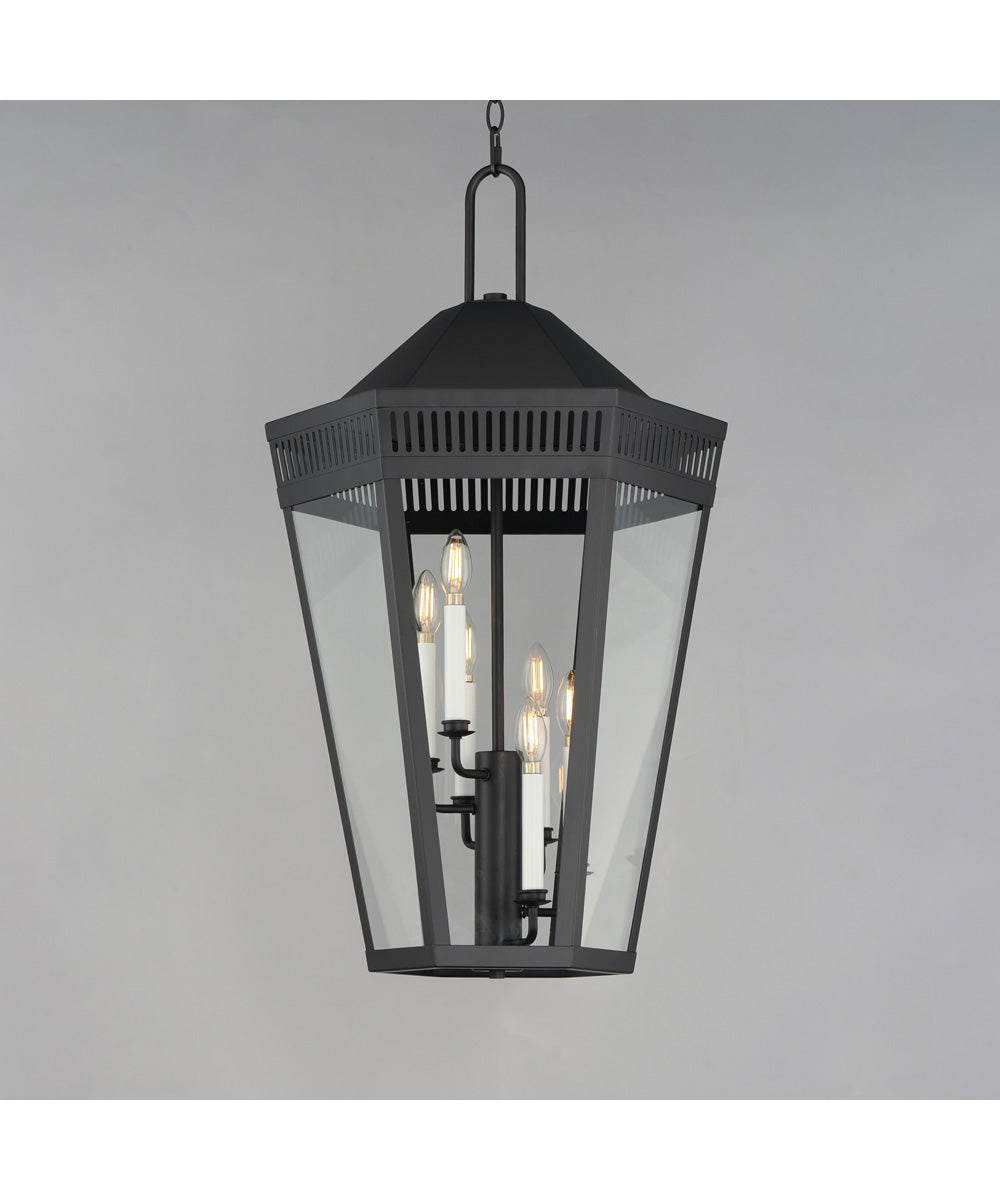 Oxford Outdoor 6-Light Pendant Black
