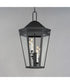 Oxford Outdoor 6-Light Pendant Black