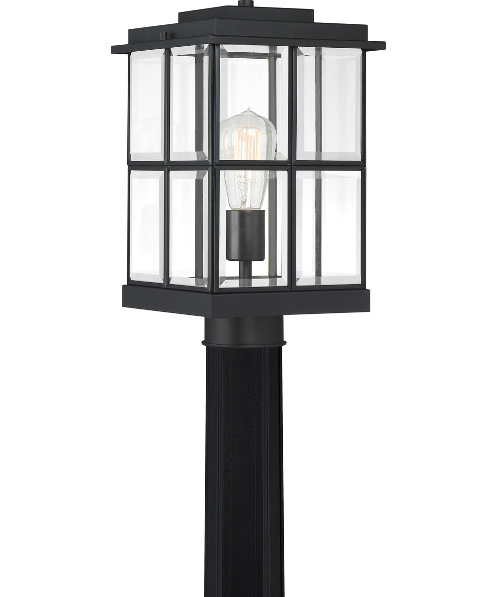 Mulligan Medium 1-light Outdoor Post Light Matte Black