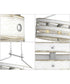 Gulliver 4-Light Coastal Linear Chandelier Light Galvanized Finish