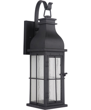Vincent 1-Light LED Outdoor Wall Light Midnight