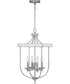 Gulliver 4-Light Foyer Galvanized Finish