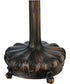 25"H Tiffany Wisteria Table Lamp