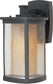 14"H Bungalow LED 1-Light Outdoor Wall Lantern Bronze