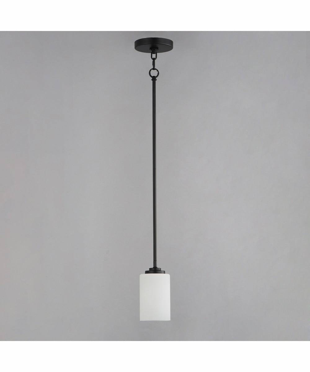 Deven 1-Light Mini Pendant Black