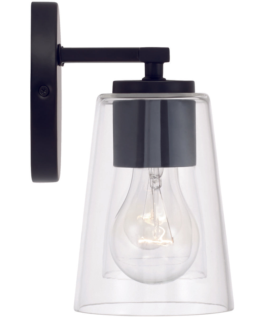 Portman 2-Light Vanity Matte Black