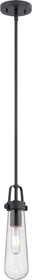 5"W Beaker 1-Light Pendant Aged Bronze