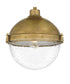 Perrine Small 1-light Mini Pendant Weathered Brass