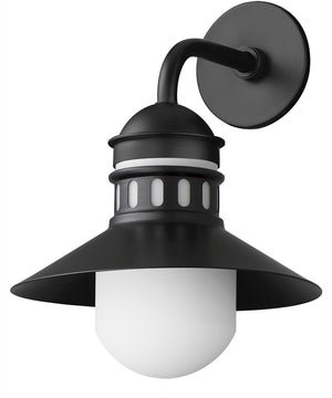 Admiralty 1-Light Outdoor Wall Sconce Black