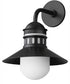Admiralty 1-Light Outdoor Wall Sconce Black