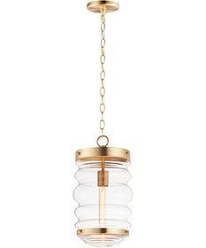 Newport 1-Light Pendant Satin Brass