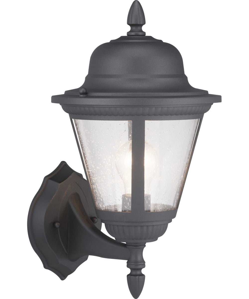 Westport 1-Light Small Wall Lantern Textured Black