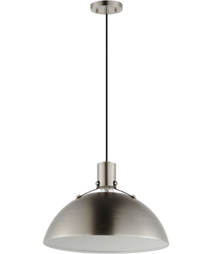 Dawn 15.5 inch Pendant Satin Nickel