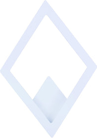 19"H Alumilux LED Outdoor Wall Sconce White