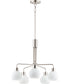 Coraline 5-Light Chandelier Satin Nickel