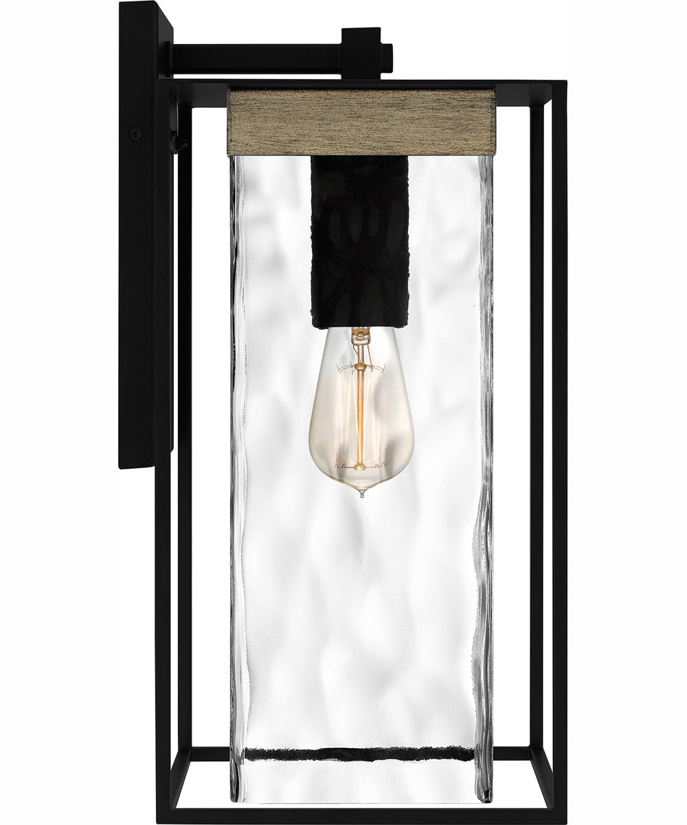 Longwood Large 1-light Outdoor Wall Light Matte Black