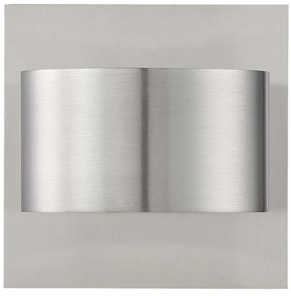 6"W Lacapo LED Wall Sconce Nickel-Matte