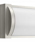 Barril 32 in. Large Modern Integrated LED Linear Vanity Light Brushed Nickel