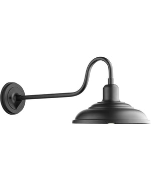 1-light Wall Mount Light Fixture Noir