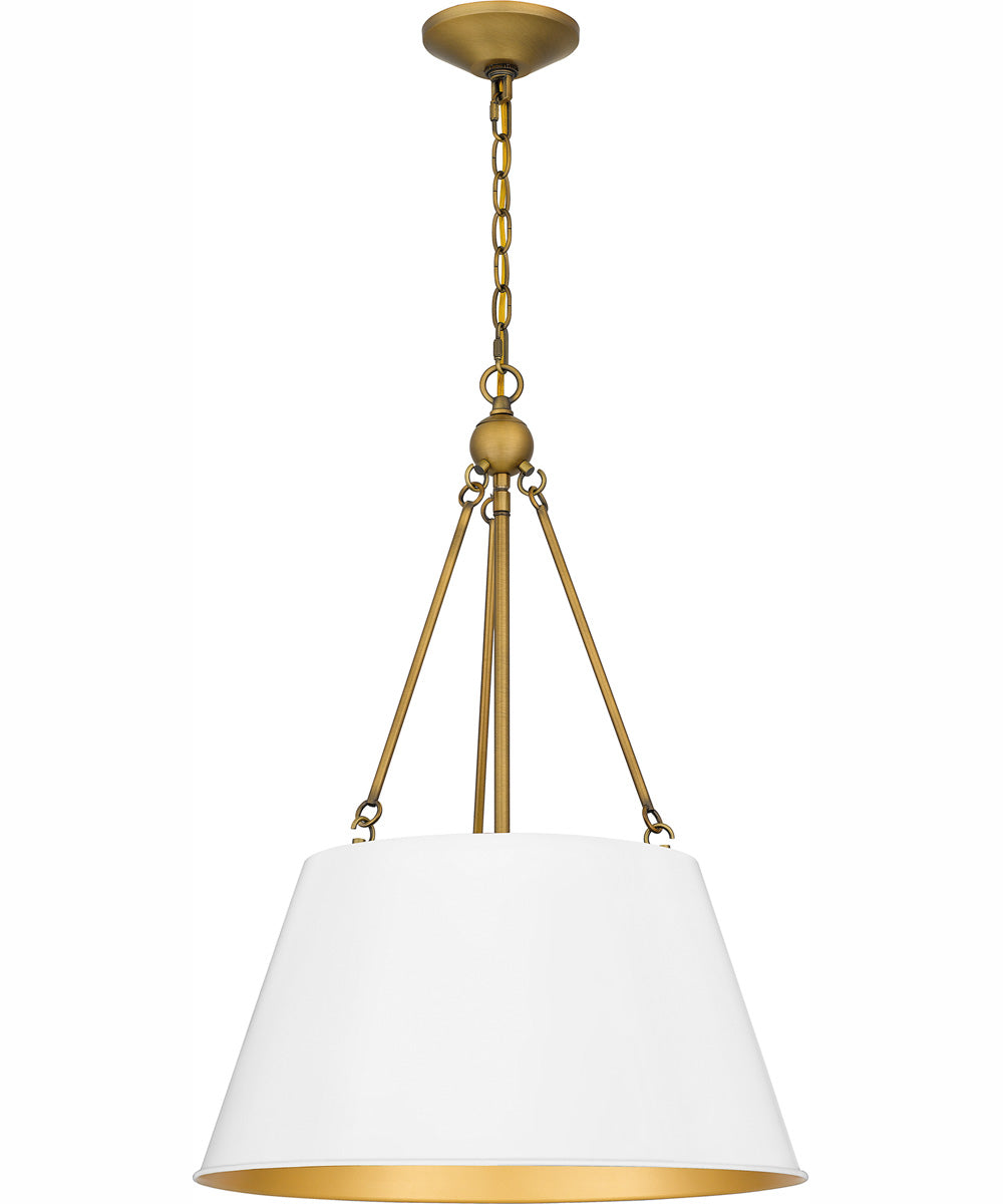Quoizel Pendant Large 4-light Pendant White
