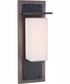 Heights 1-Light Outdoor Wall Lantern Whiskey Barrel / Midnight