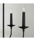 Wilder 4-Light Chandelier Matte Black