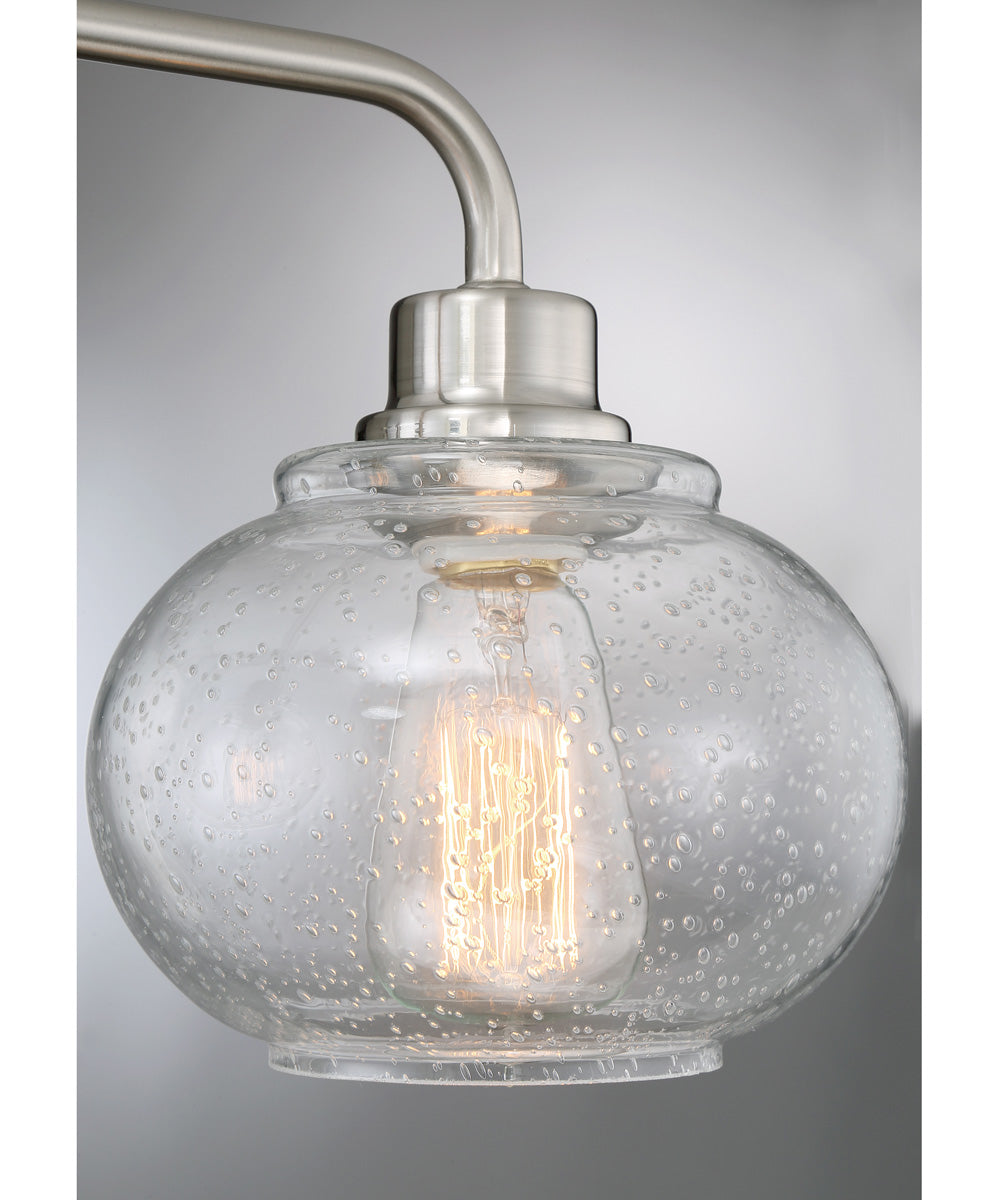 Trilogy Large 3-light Bath Light Brushed Nickel