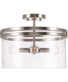 Fuller 4-Light Semi-Flush Brushed Nickel