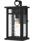 Moira Large 1-light Outdoor Wall Light  Coastal Armour Steel Earth Black