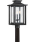Wakefield Large 3-light Outdoor Post Light  Coastal Armour Earth Black