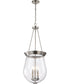 Boliver 3-Light Pendant Brushed Nickel