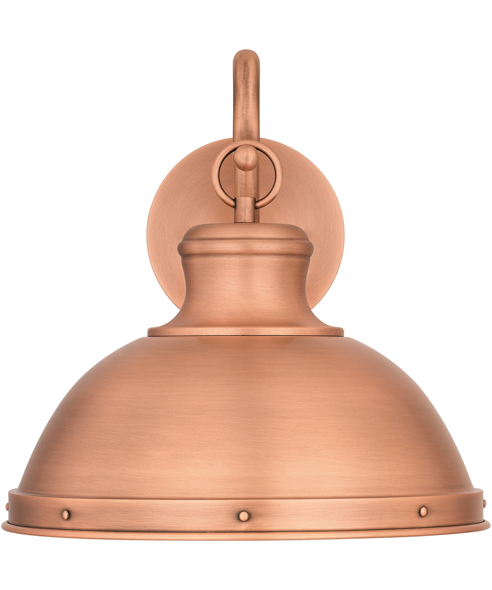 Jameson Large 1-light Outdoor Wall Light Aged Copper