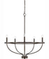 Greyson 5-Light Chandelier Bronze