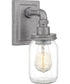 Squire Small 1-light Wall Sconce Galvanized