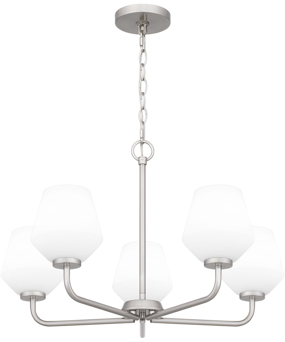 Nielson 5-light Chandelier Brushed Nickel