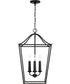 Grady 4-Light Foyer Black Iron