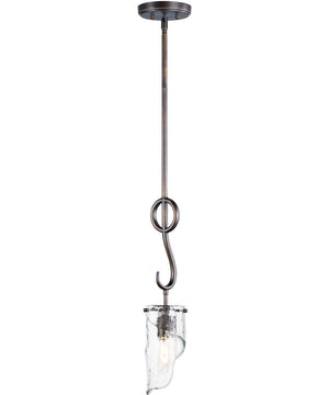 5"W Citadel 1-Light Mini Pendant Chestnut Bronze