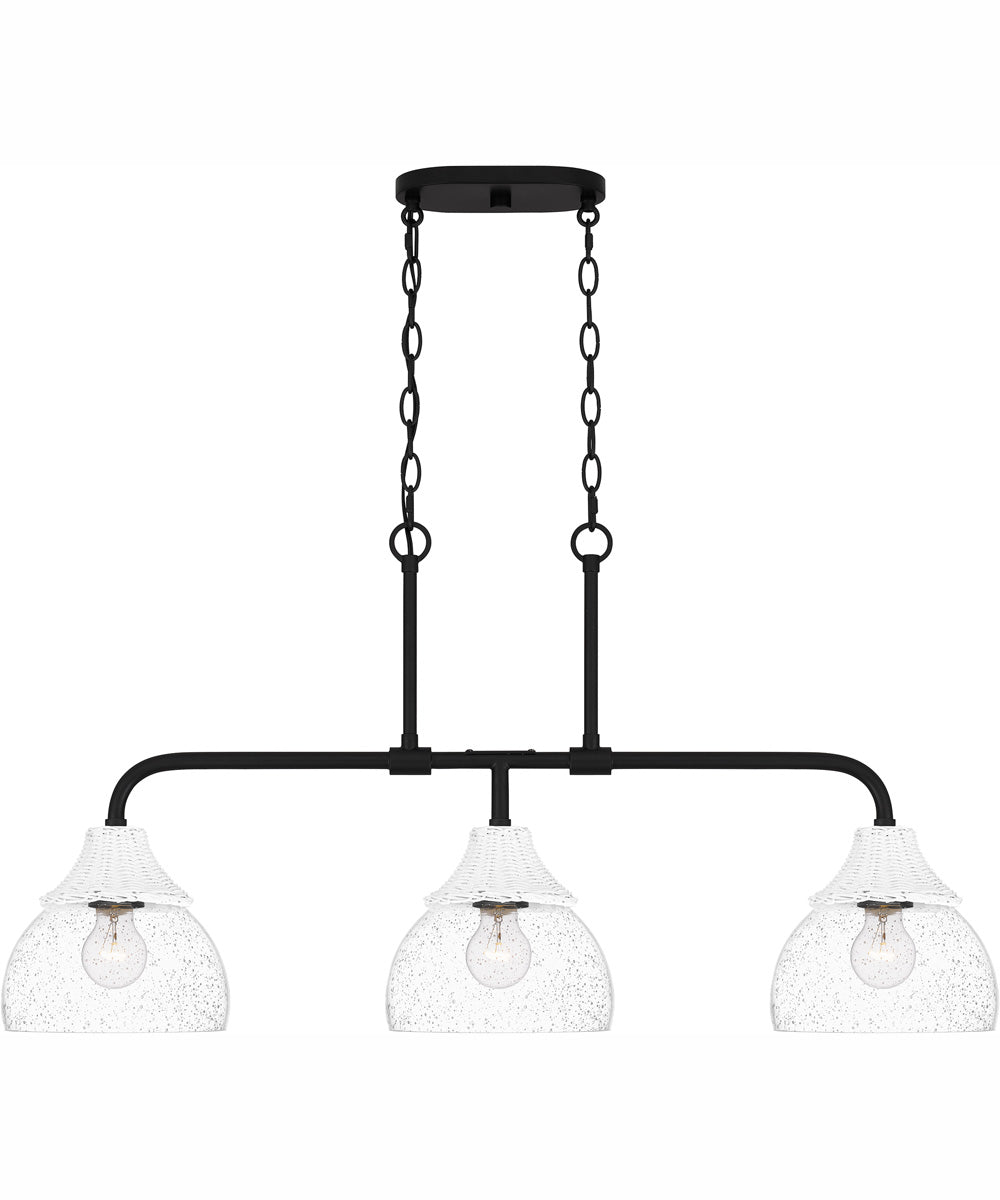 Otten Medium 3-light Island Light Matte Black