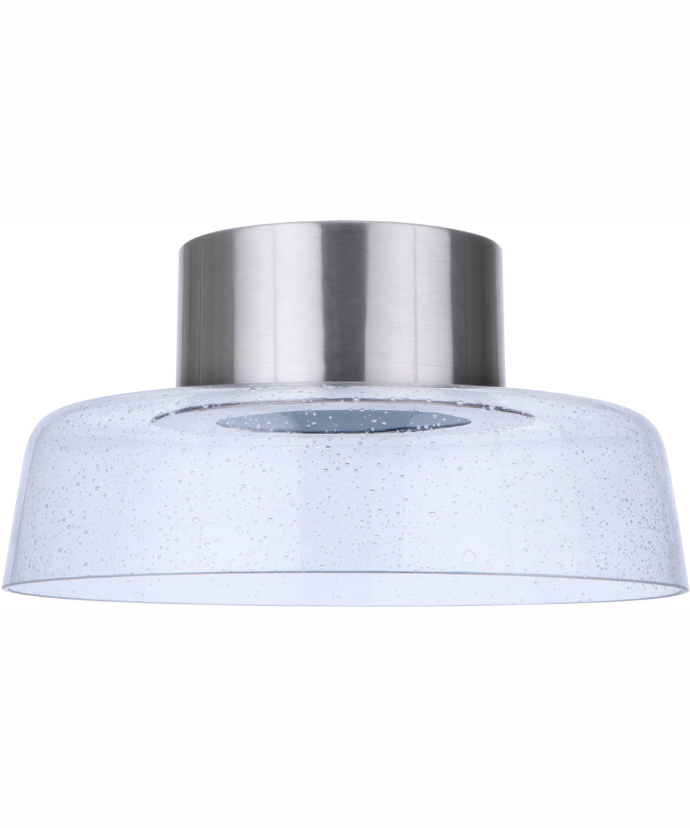 Centric 1-Light Flush Mount Brushed Polished Nickel