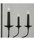 Wilder 6-Light Chandelier Matte Black