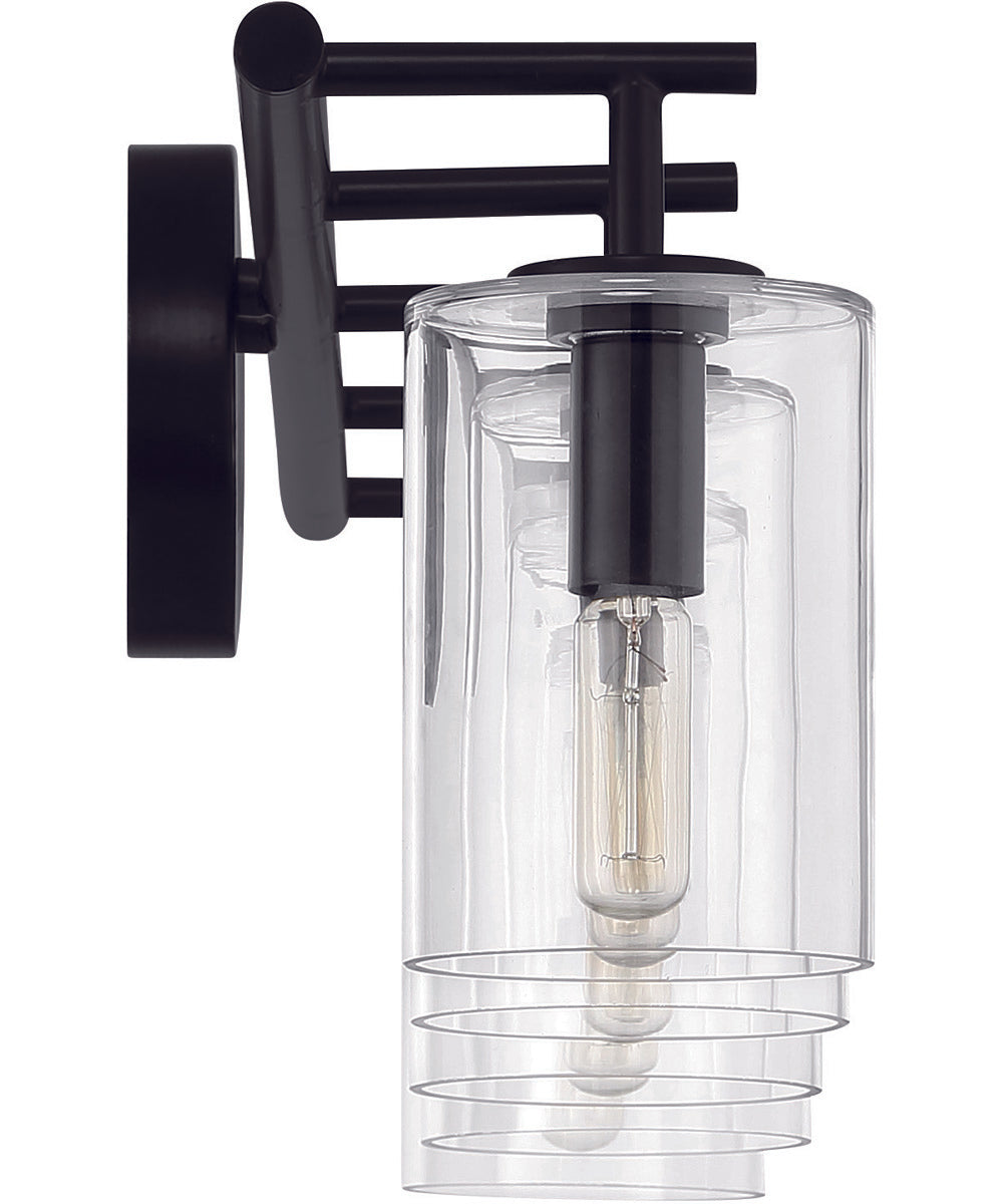 Hailie 5-Light Vanity Flat Black