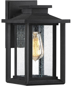 Wakefield Small 1-light Outdoor Wall Light  Coastal Armour Earth Black