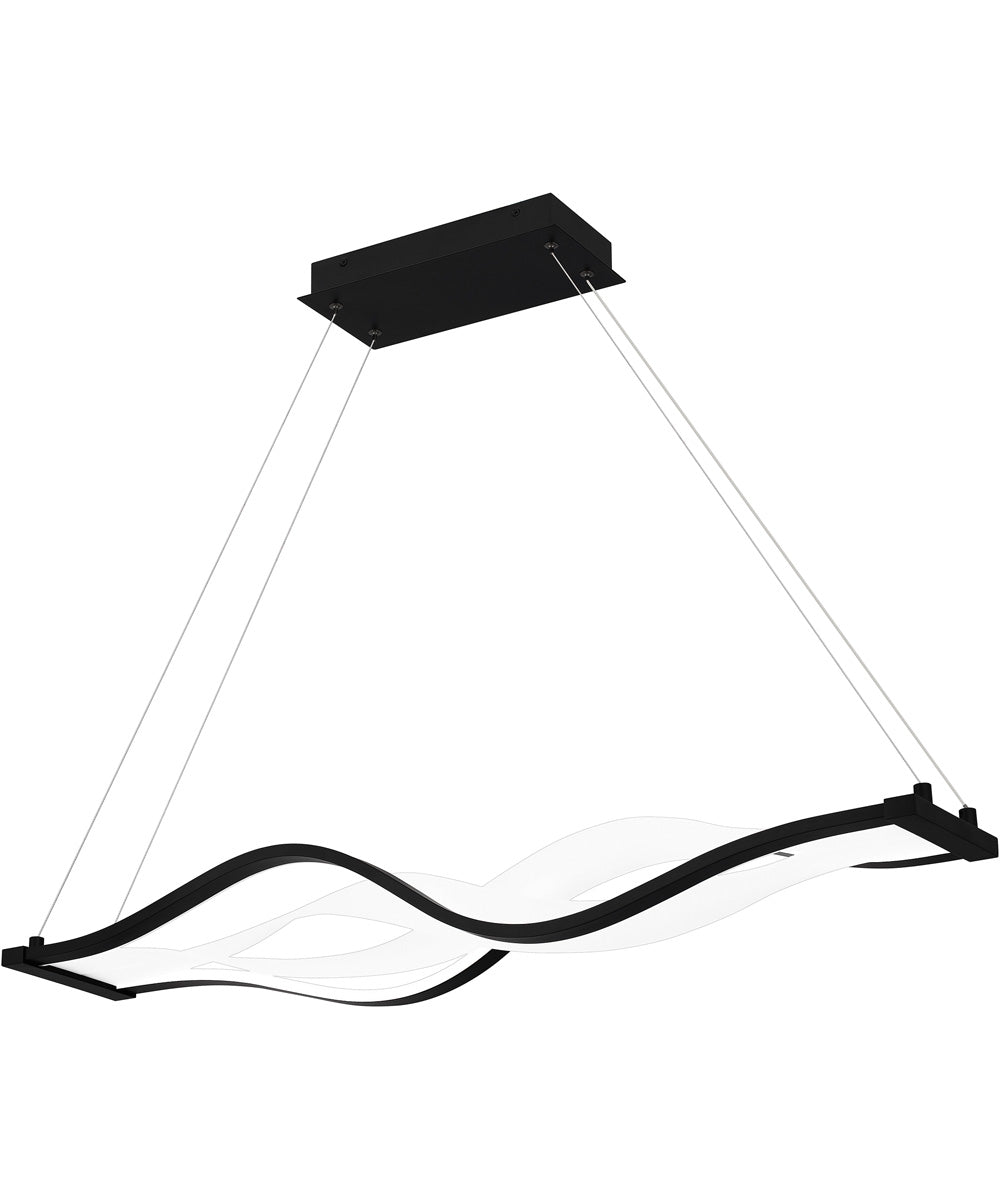 Saratoga  Island Light Matte Black