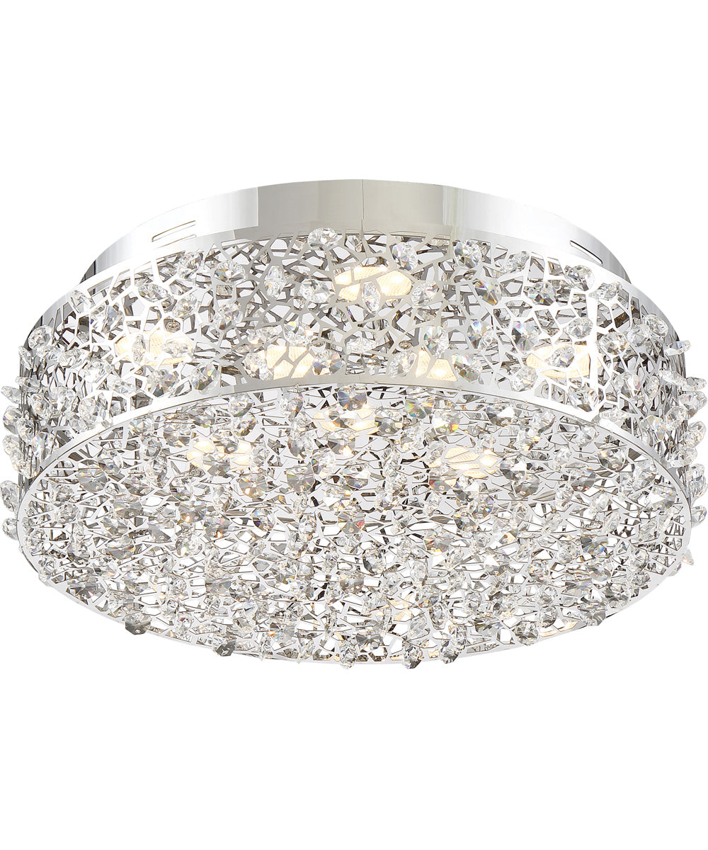 Starlet Medium Flush Mount Polished Chrome